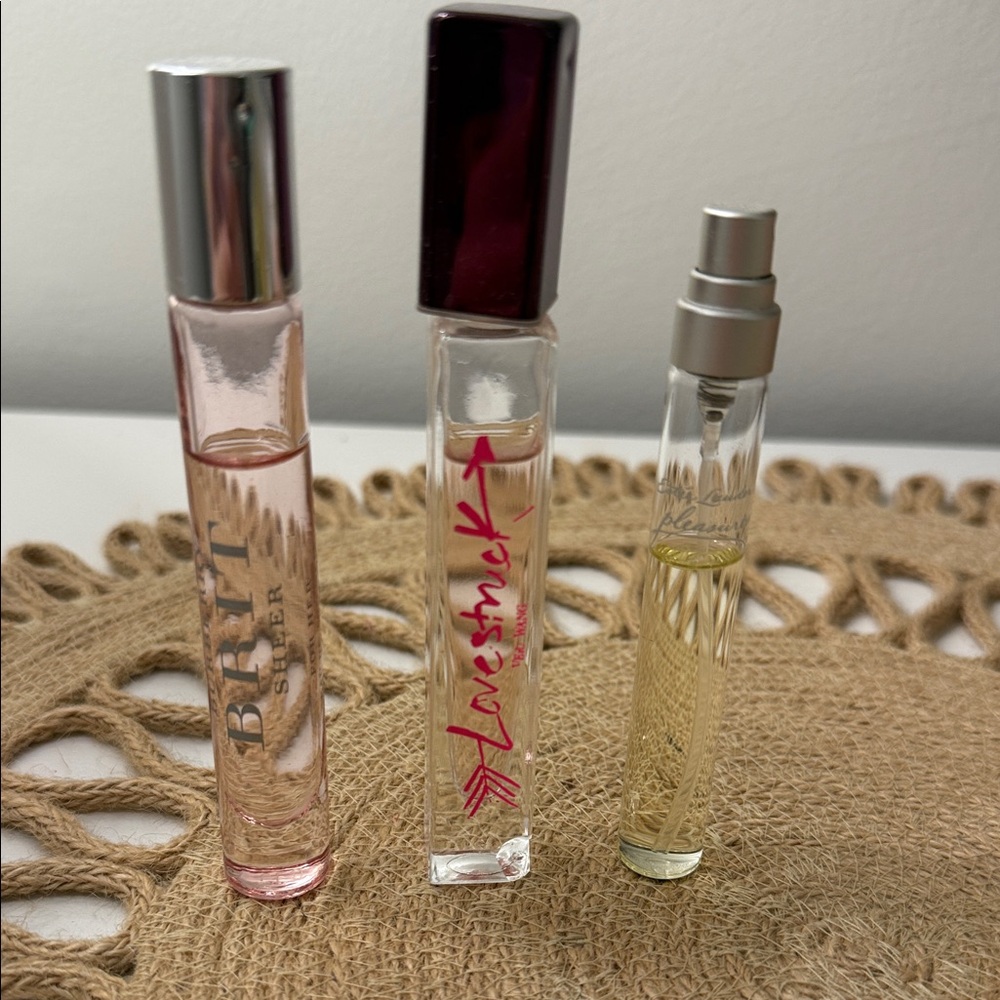 Rollerball Travel Fragrances - Vera Wang, Burberry, Estée Lauder